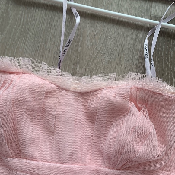 Vera Wang Bridesmaid Tulle Mini-Dress - Picture 6 of 10